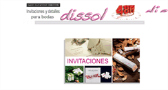Desktop Screenshot of dissol.es